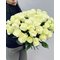 Купить  51 роза БЕЛАЯ 40 см