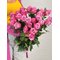 25 розово-сиреневых роз "Дип Пепл" 40-80 см