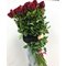 25 красных роз 110 см