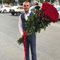 Купить 51 роза 110 см