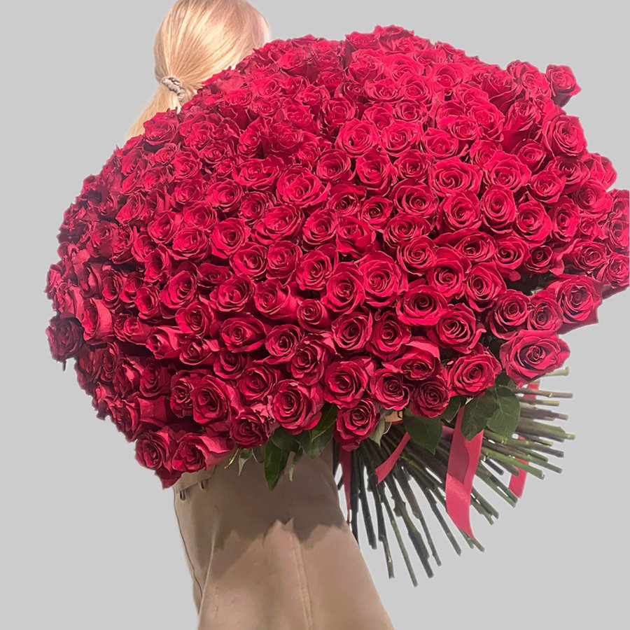 201 роза 80 см