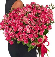 Траурные венки 25 кустовых роз Фаерворкс