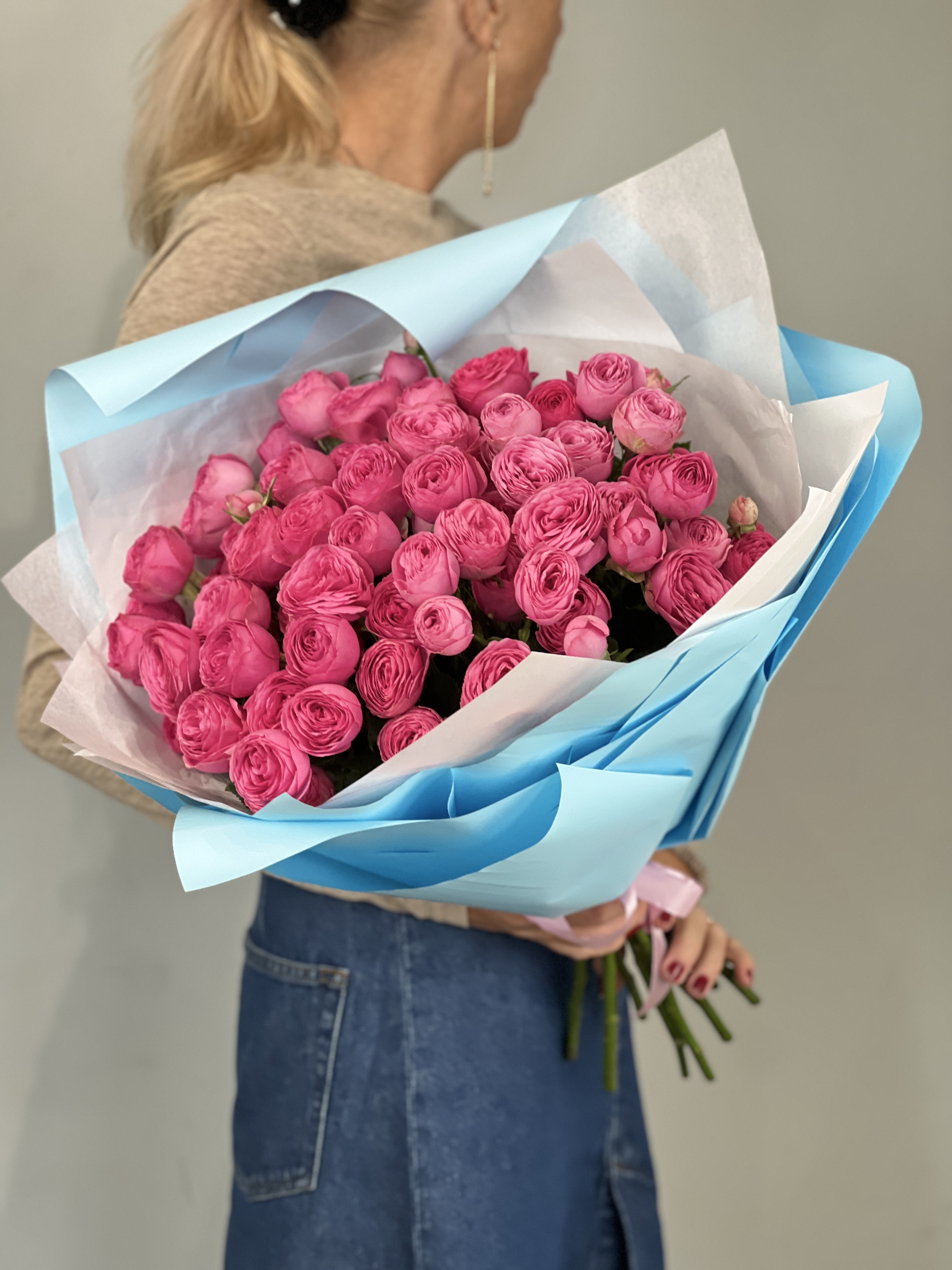 Букет в интерьере