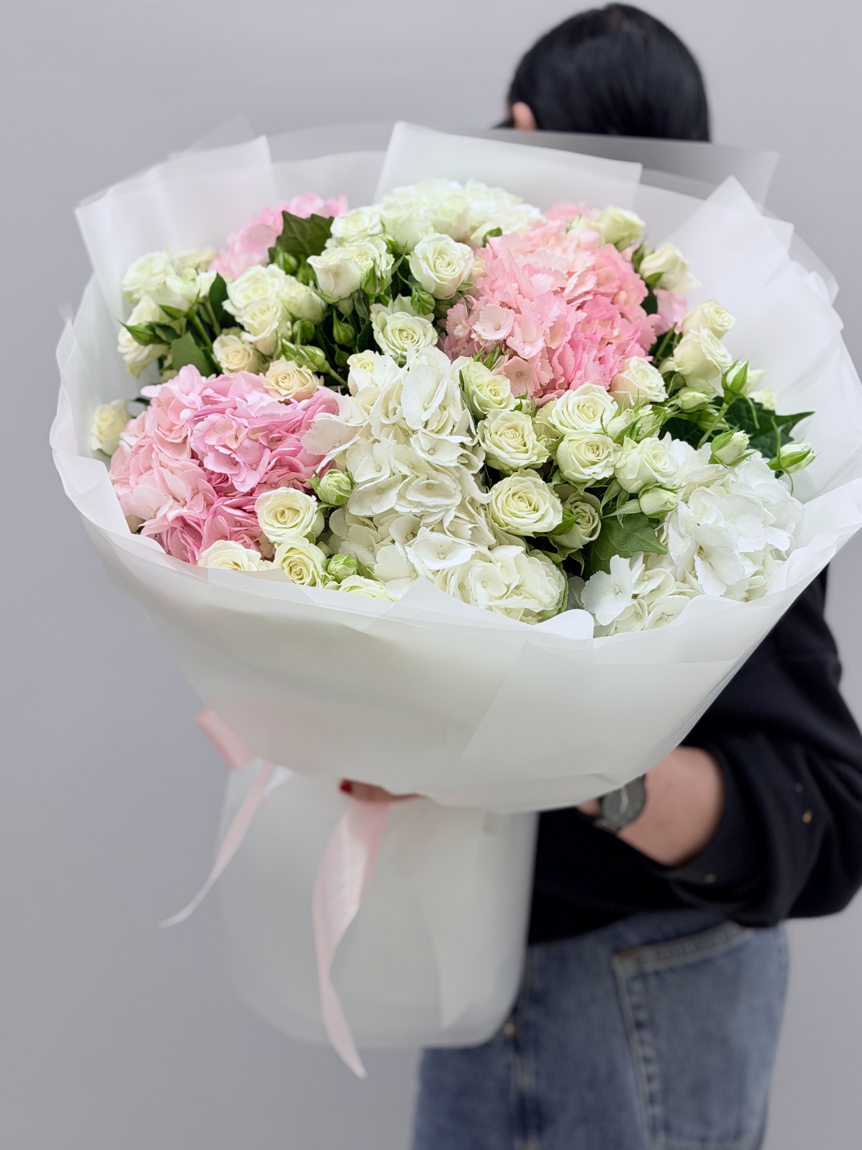 Букет в упаковке