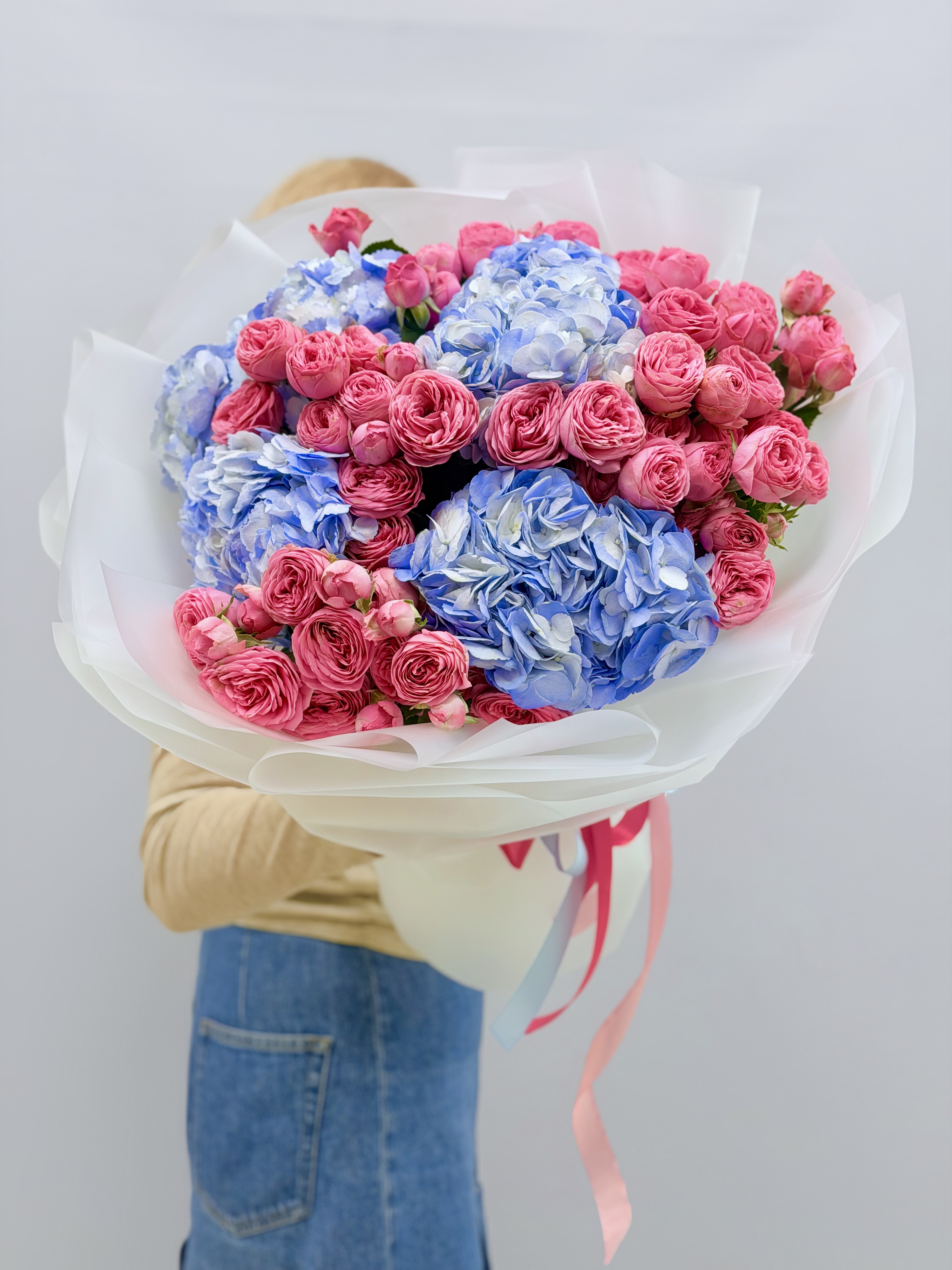 Букет в упаковке