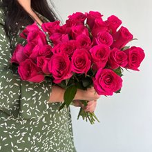 25 роз 40 см Кения 