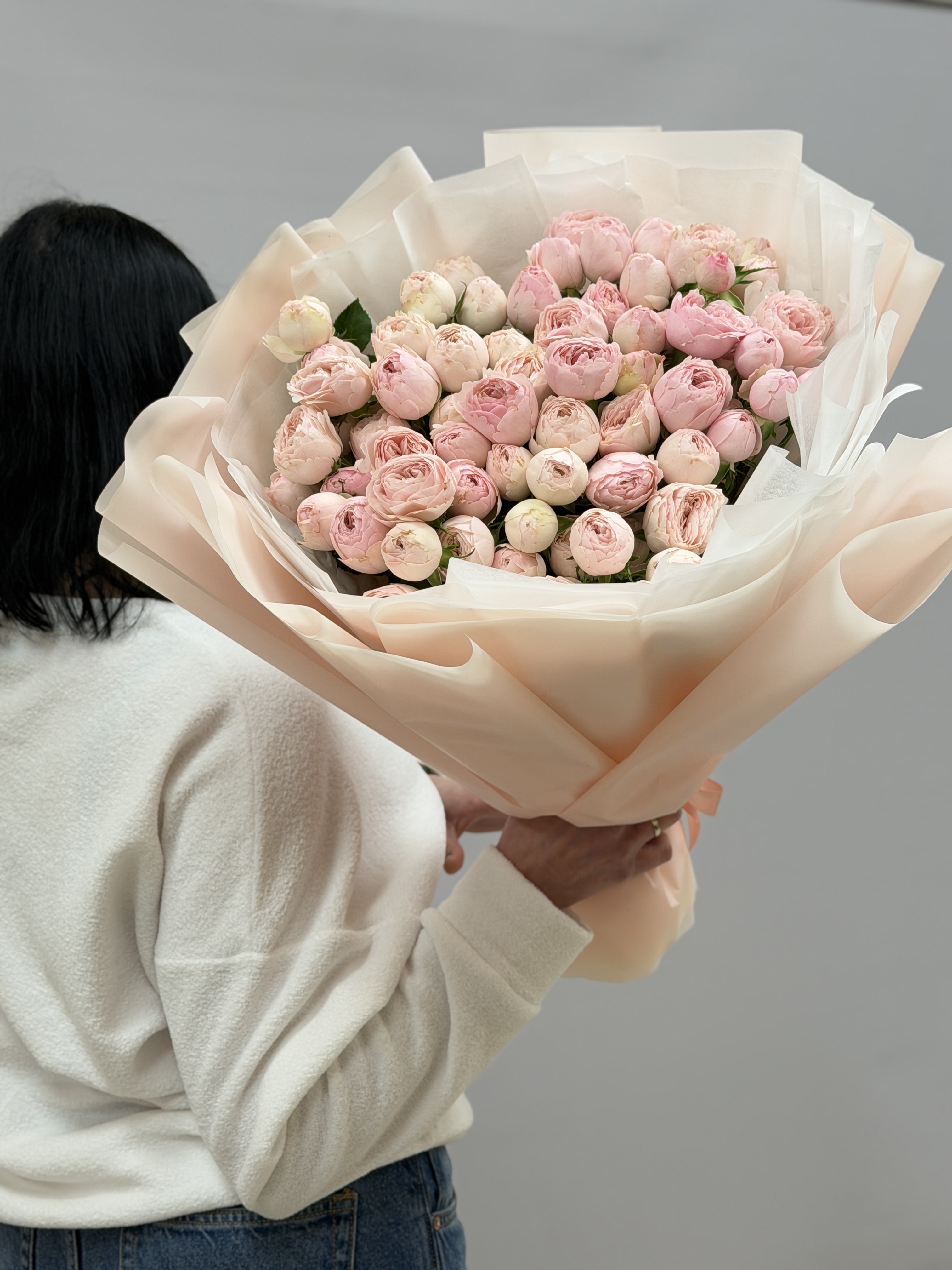 Детали пионовидных бутонов Мэнсфилд Парк