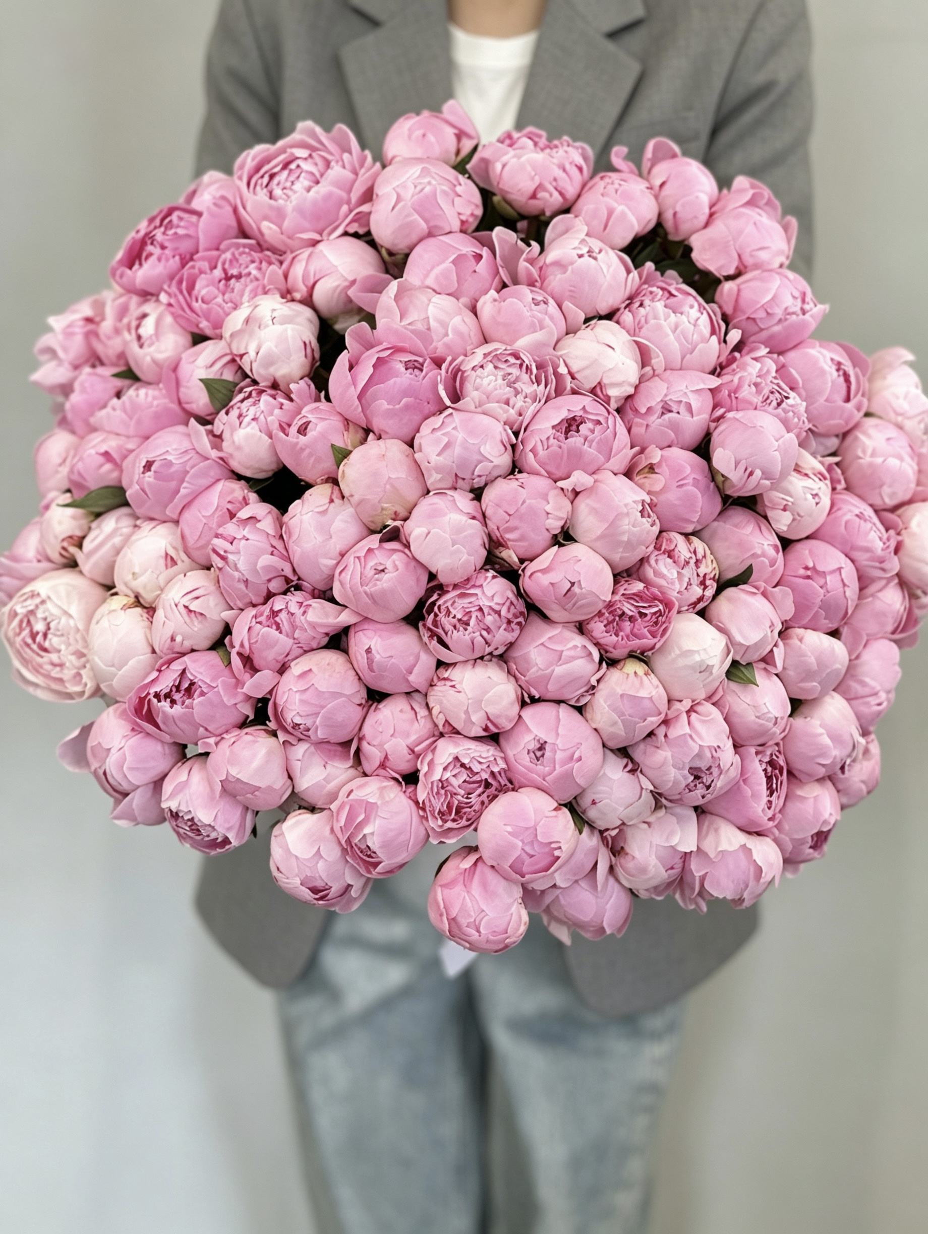 Пионы в крафте