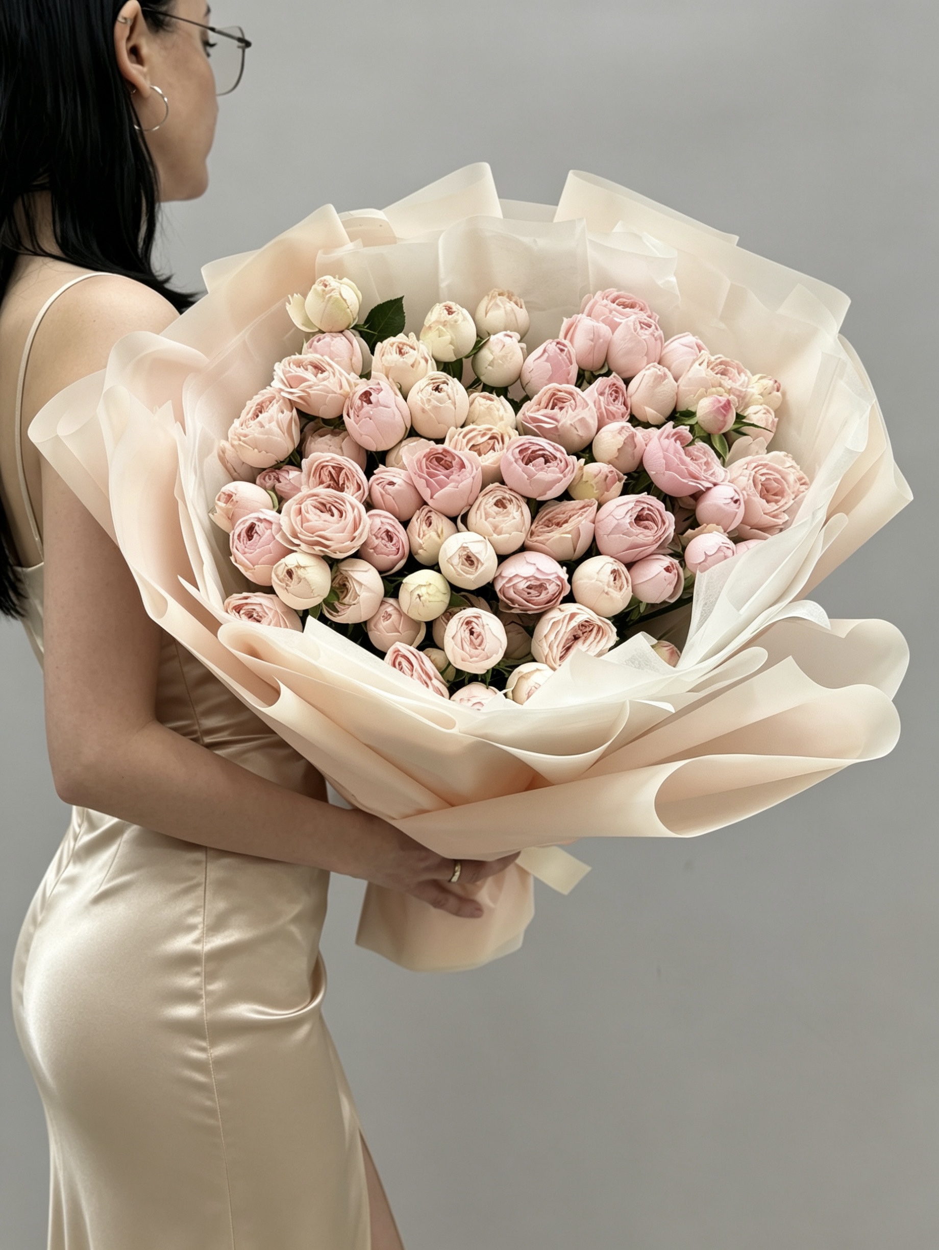 Детали пионовидных бутонов Мэнсфилд Парк