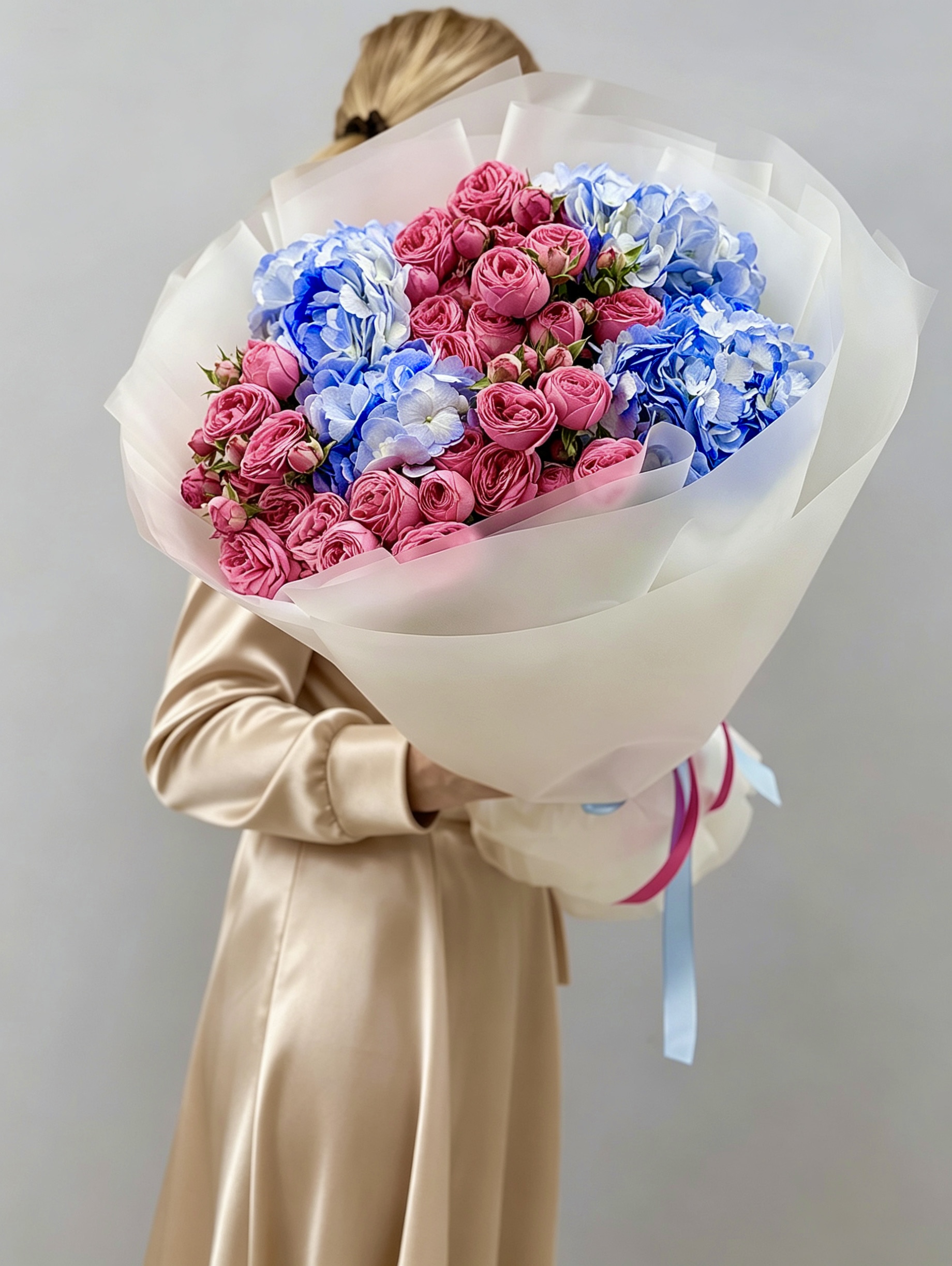 Букет в упаковке