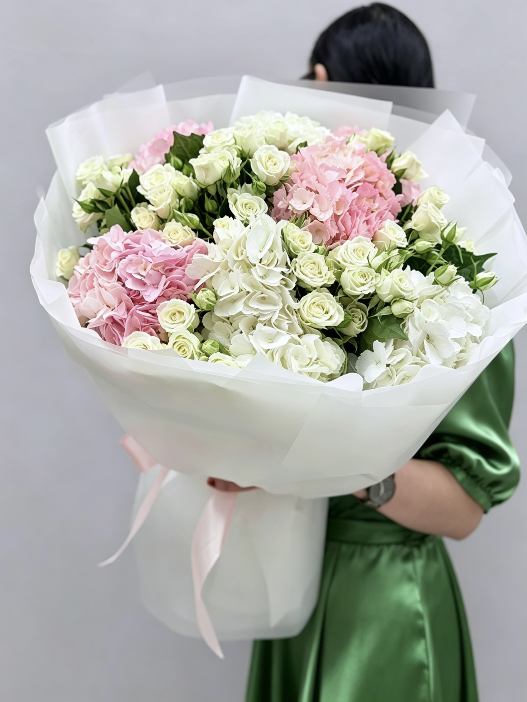 Букет в упаковке